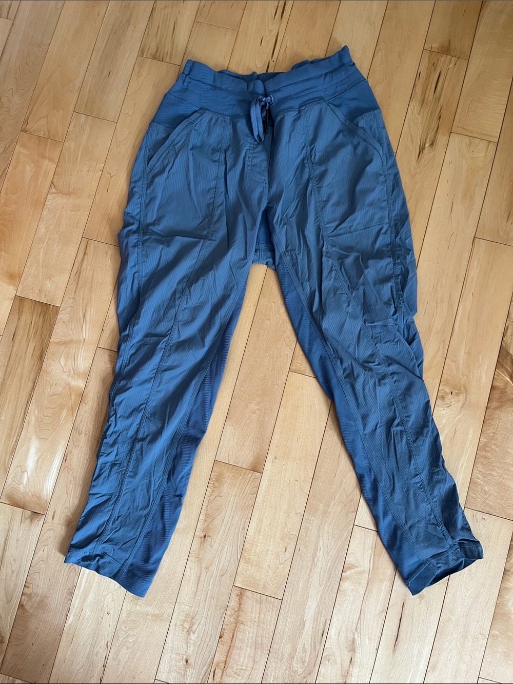 lululemon athletica Slate Blue Drawcord Track Pants